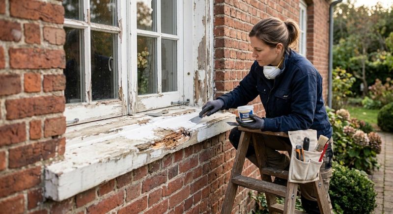 Window Sill Repair in Overland Park, KS